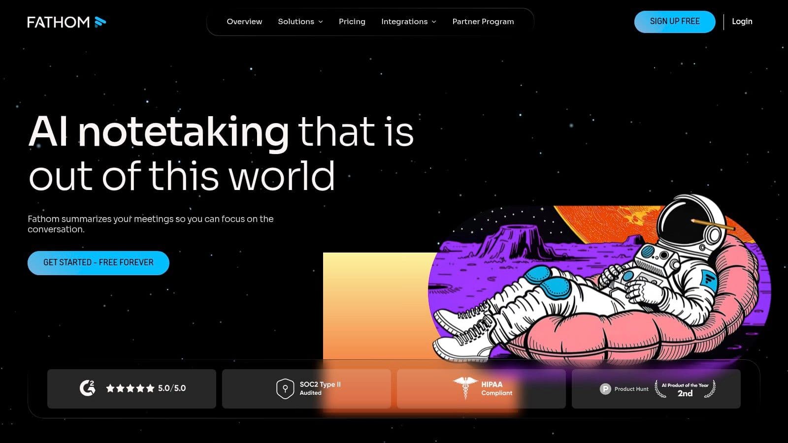 Meeting productivity illustration showing AI tools and meeting summaries