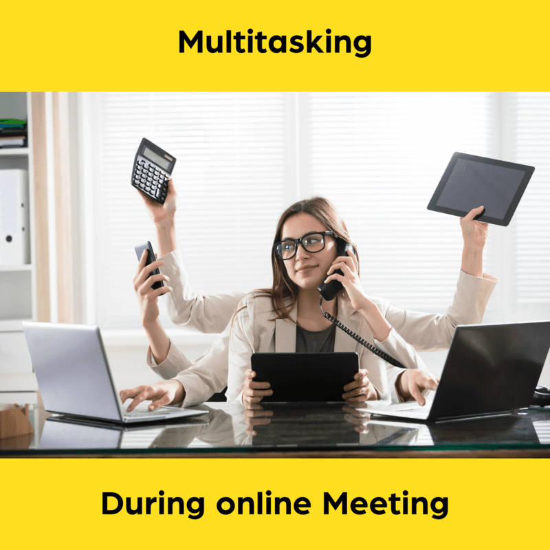 The epic failure of attempting to juggle note-taking, email checking, and texting all at the same time during a meeting